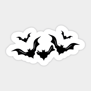 Halloween Bats Sticker